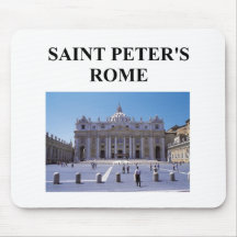 saint peter's basilica mouse pads