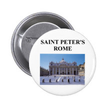 saint peter's basilica pinback button