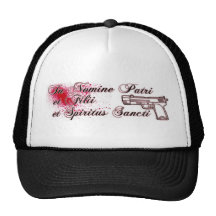 Saint Slogan Mesh Hats
