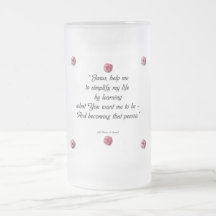 Saint Therese Quote Coffee Mugs