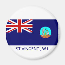 SAINT VINCENT REFRIGERATOR MAGNETS