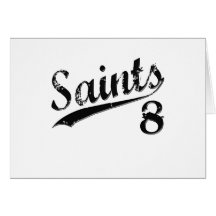 Saints 8 greeting cards