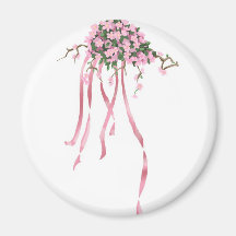 Sakura Bouquet Magnets