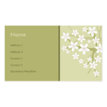 Sakura Business Cards