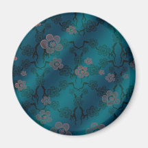 Sakura Lagoon Fridge Magnet