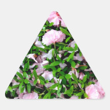 sakura petals 三角形シールステッカー