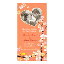 Sakura: Save the Date Wedding Photo Cards