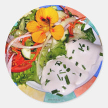Salad Plate Sticker
