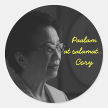 Salamat Round Stickers