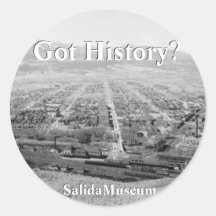 "SalidaMuseum" II Round Sticker