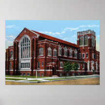 Salina Kansas First Presbyterian Church Print
