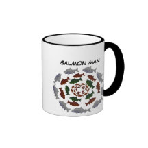 Salmon Man Coffee Mug