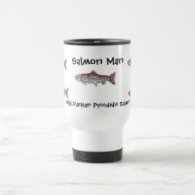 Salmon Man Coffee Mugs