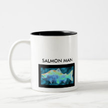 SALMON MAN MUGS