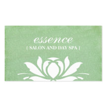 Salon and Day Spa Business Cards