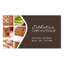 Salon and Spa Business Card