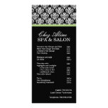 Salon and Spa Price List & Rack Card