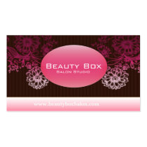 Salon Stylish Beauty shop Business Card business cards
