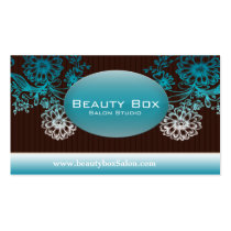 Salon Stylish Beauty shop Business Card business cards