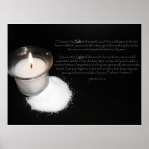 Salt and Light Scripture Print