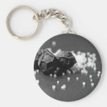 Salt Pepper Macro Image In Studio Keychain