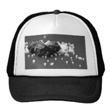 Salt Pepper Macro Image In Studio Trucker Hats