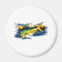 Saltwater Collection by FishTs.com Fridge Magnet