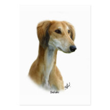 Saluki Business Cards