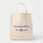 Samantha (Purple Butterfly) Bags