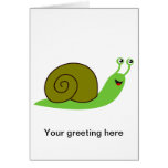 Sammy the Green Garden Snail Cards