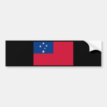 SAMOA BUMPER STICKER
