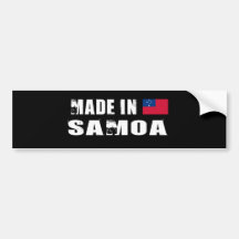 SAMOA BUMPER STICKERS