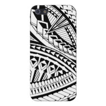 Samoan tattoo pattern iPhone 5 covers