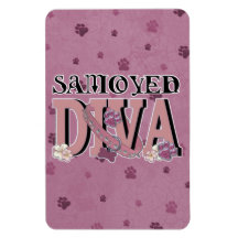 Samoyed DIVA Magnet