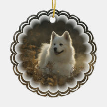 Samoyed Dog Ornament