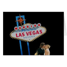 SAMPLE ONLY! MARRIED In Fabulous Las Vegas Card