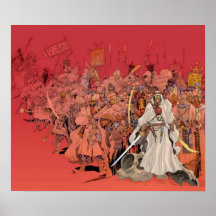 Samurai Army Print