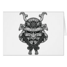 Samurai Greeting Card