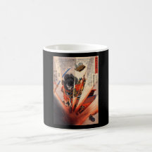 Samurai Painting, circa 1800's Mug