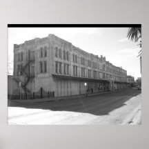 SAN ANTONIO STREETS POSTER