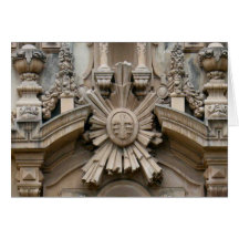 san diego church greeting card