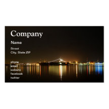 San Diego Night Lights Business Card