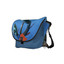 San Diego Seaport Village  Rickshaw Messenger Bag