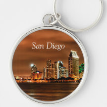 San Diego Souvenir Keychains