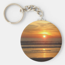San Diego Sunset 2 Keychain