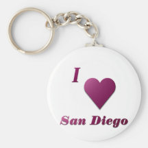 San Diego -- Wine Key Chains