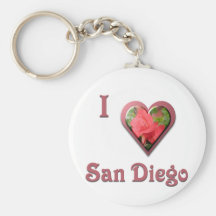 San Diego -- with Red Rose Keychain