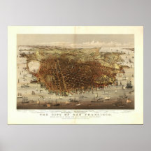 San Francisco: 1878 Print