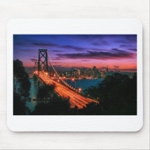 San Francisco Bay Bridge 0515 by Buck Cash Mouse Pad