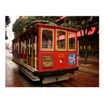 San Francisco Cable Car 2013 Calendar Postcard